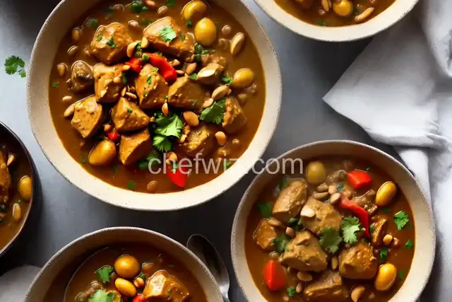 West African-Style Peanut Stew with Chicken