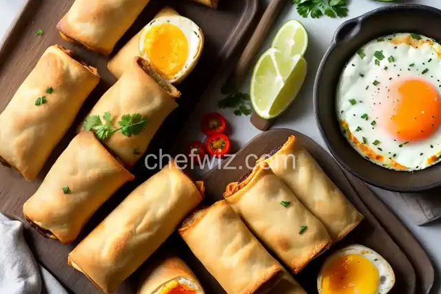 What the ELLE...Baked Egg Rolls