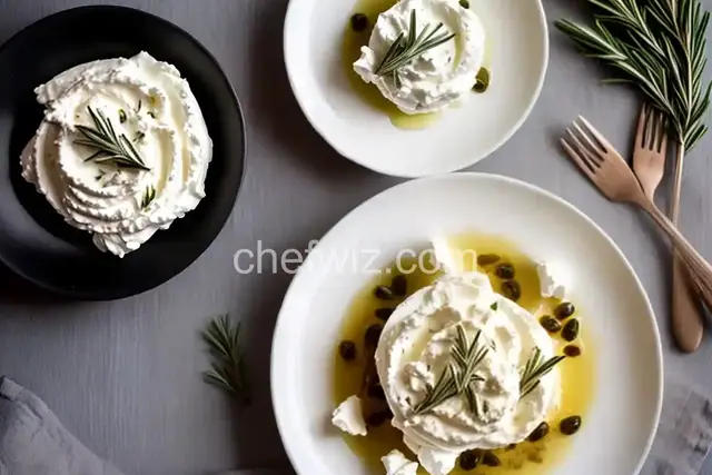 Whipped Ricotta with Olive Oil and Rosemary