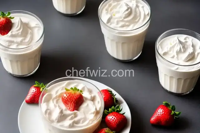 Whipped Strawberry Milk