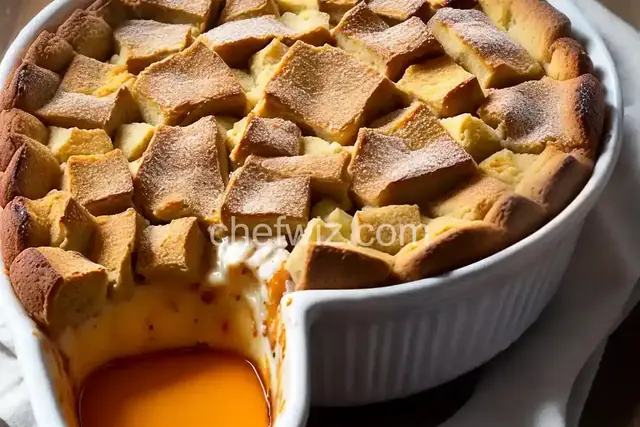 Whiskey Bread Pudding