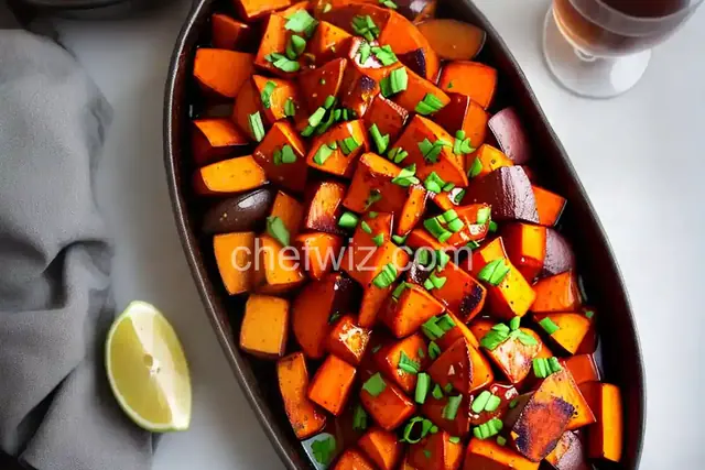 Whiskey-Glazed Sweet Potatoes