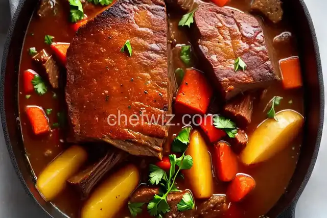 Whiskey Pot Roast