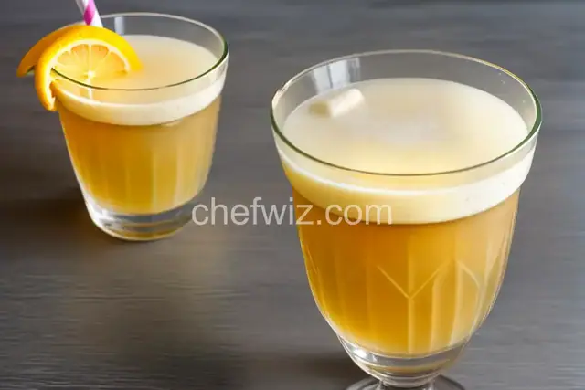 Whiskey Sidecar Slush