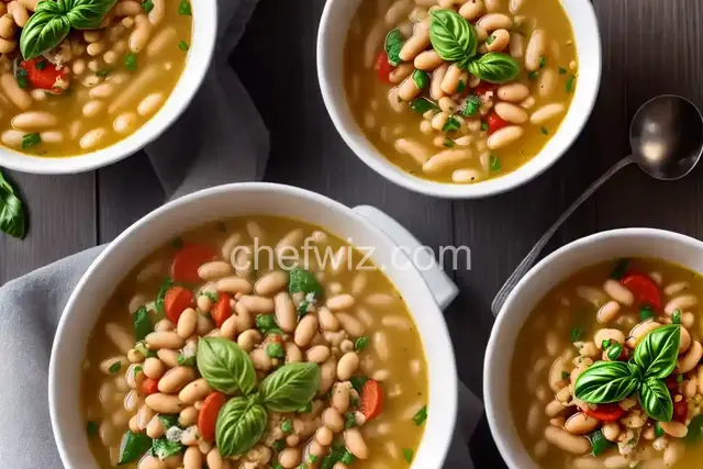 White Bean and Pasta Soup