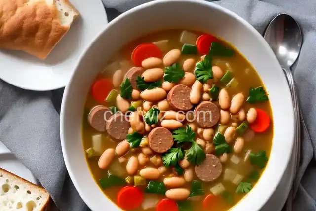 White Bean and Sausage Soup