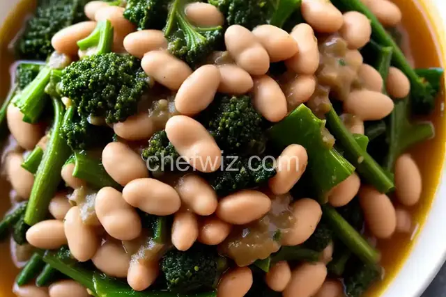 White Beans With Broccoli Rabe and Lemon