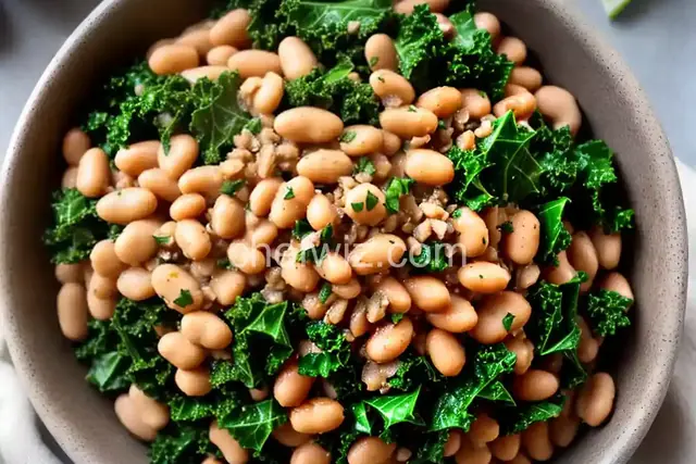 White Beans and Kale