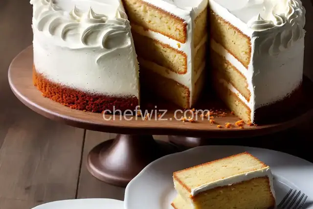 White Chocolate Cake