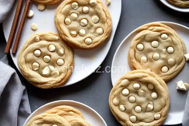 White Chocolate Chip Cookies