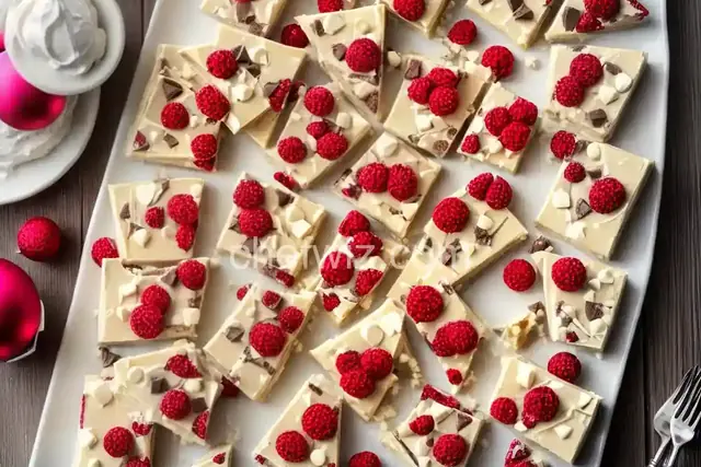 White Chocolate Holiday Bark