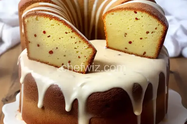 White Chocolate Pound Cake