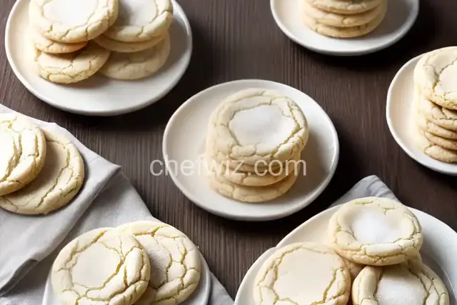 White Chocolate Sugar Cookies