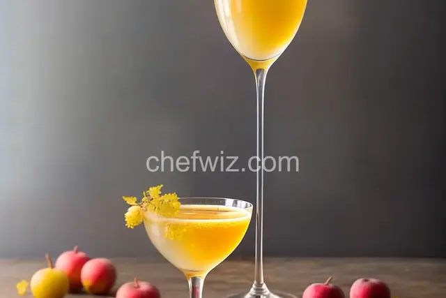 White Cranberry Fall Mimosa