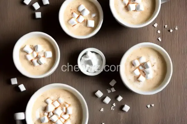 White Hot Chocolate with Marshmallows