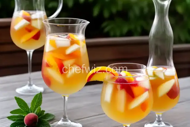 White Peach Sangria