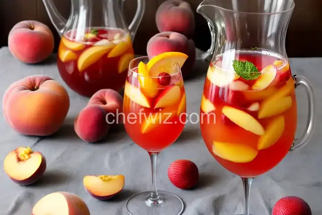 White Peachy Sangria