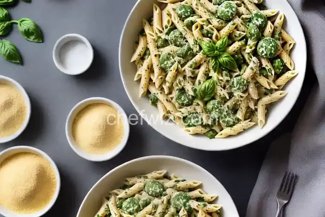 White Pesto Pasta