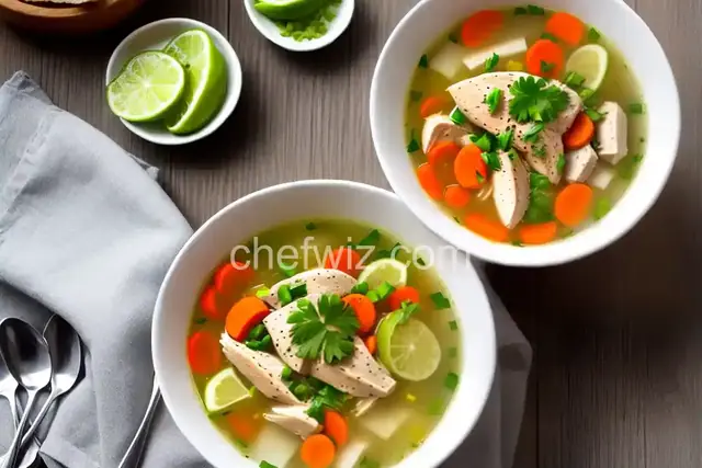 White Wine Chicken Soup