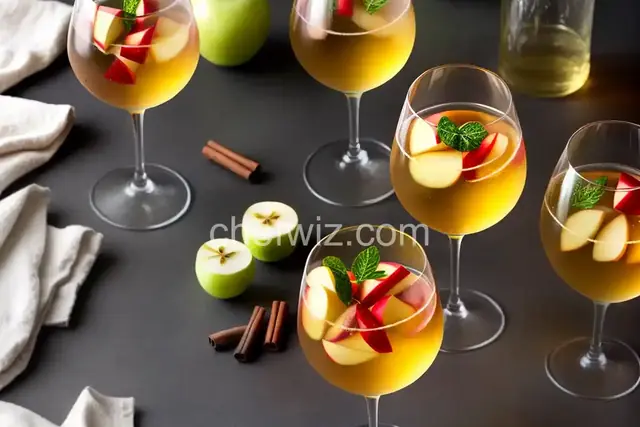 White Wine and Apple Sangria