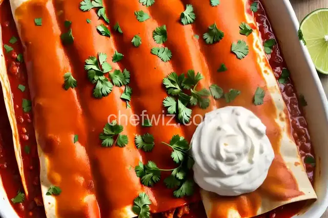 Whit's Chicken Enchiladas