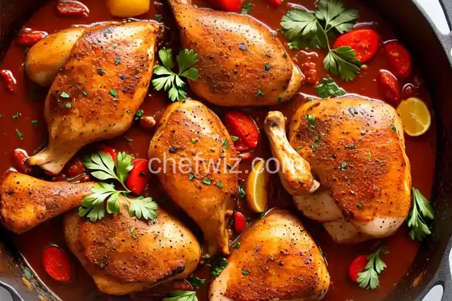 Whole 30 Chicken Cacciatore
