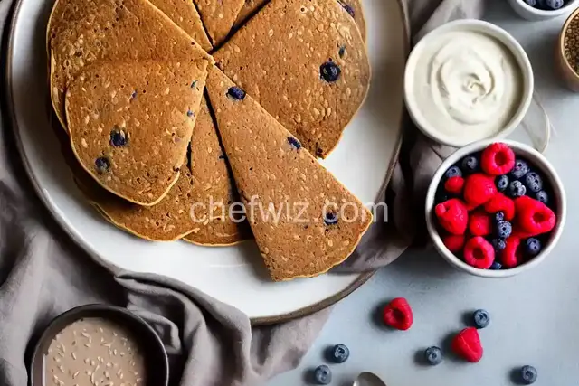 Whole Grain Spelt and Flax Seed Pancakes - Got Berries?
