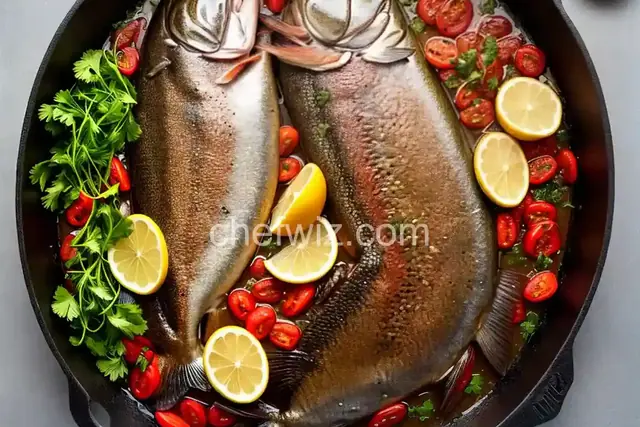 Whole Grilled Trout