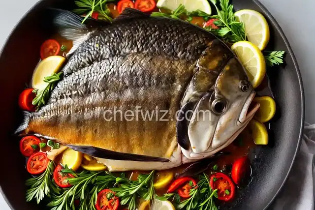 Whole Roasted Fish with Herbs
