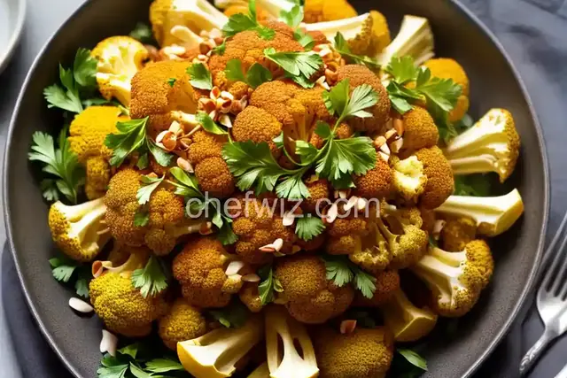 Whole Smoked Cauliflower