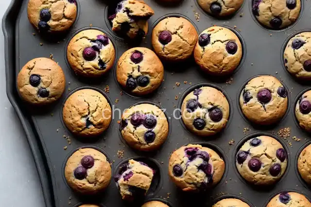 Whole Wheat Blueberry Beet Muffins