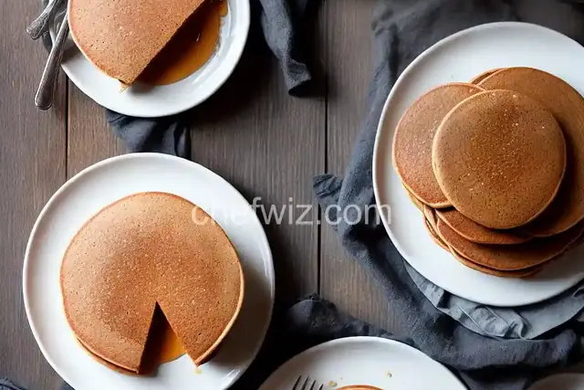 Whole Wheat Gingerbread Pancakes