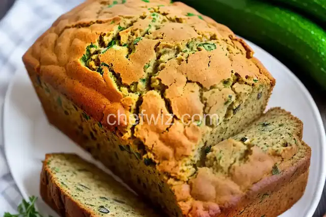 Whole Wheat Zucchini Herb Bread