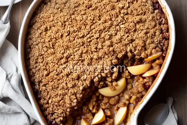 Whole Wheat–Apple Crisp