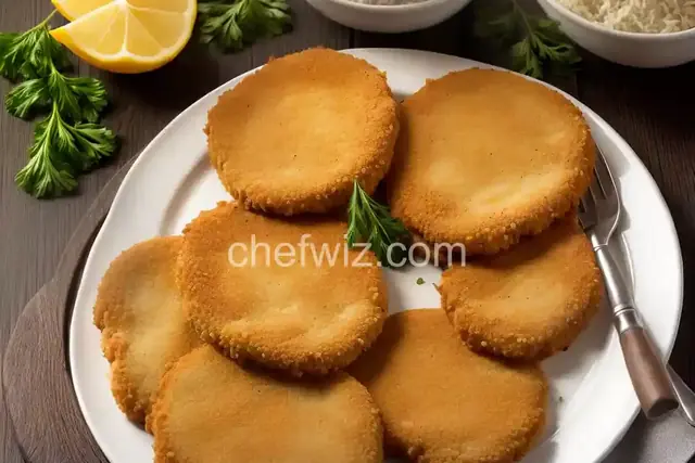 Wiener Schnitzel (Breaded Veal Cutlets)