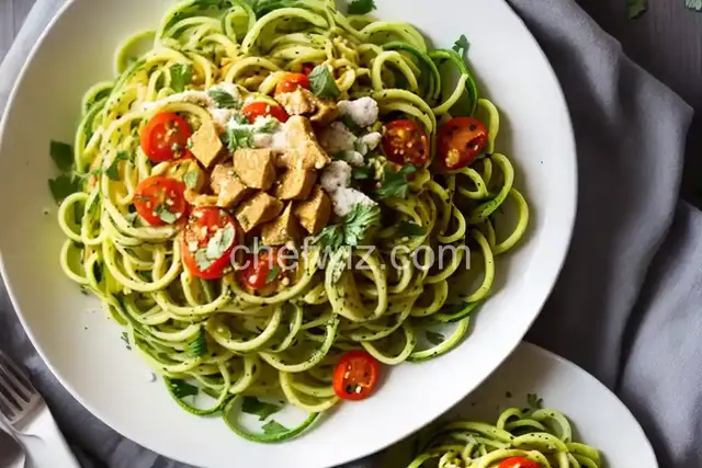Wifey's Lemony Zoodles
