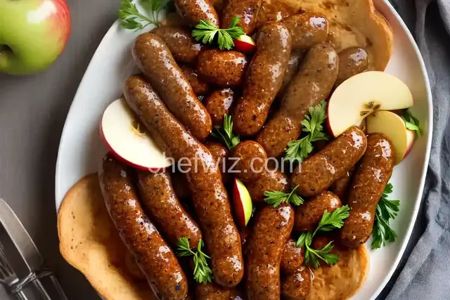 Wild Goose Breakfast Sausage with Apple