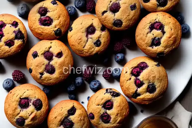 Wild Mulberry Muffins