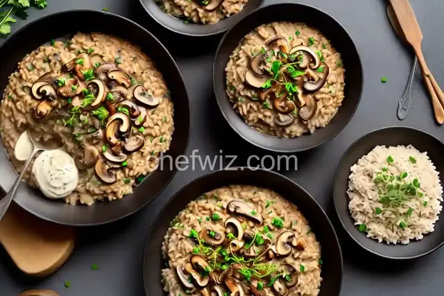 Wild Mushroom Risotto