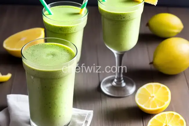 Wild Pina Colada Green Smoothie
