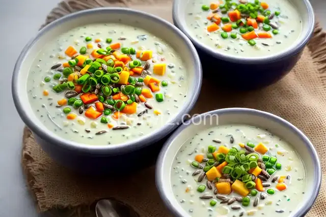 Wild Rice Cheese Soup