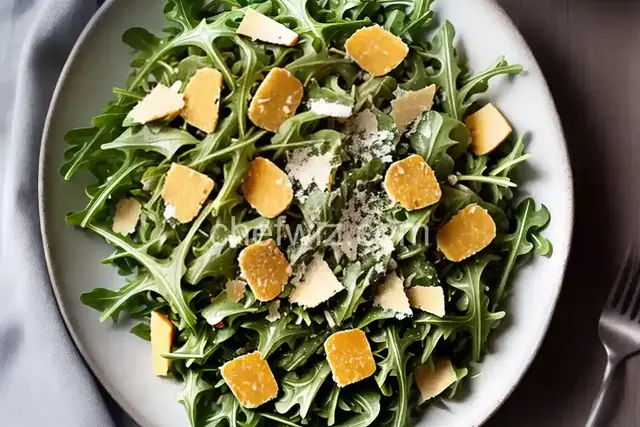 Wild Rocket (Arugula) and Parmesan Salad