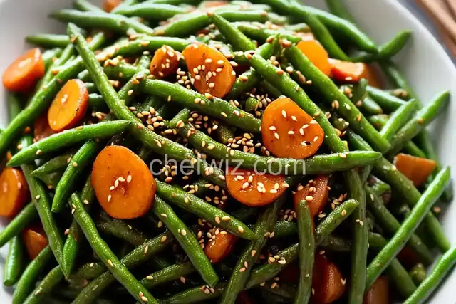 Wok-Seared Sesame Green Beans