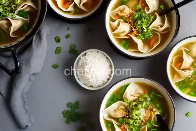 Wonton Soup without Ginger