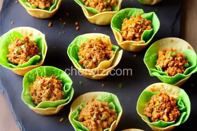 Wonton Taco Cups