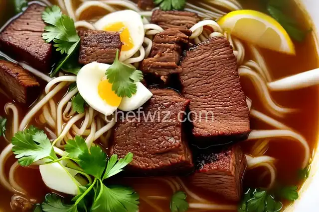 Wood Smoked Brisket Pho