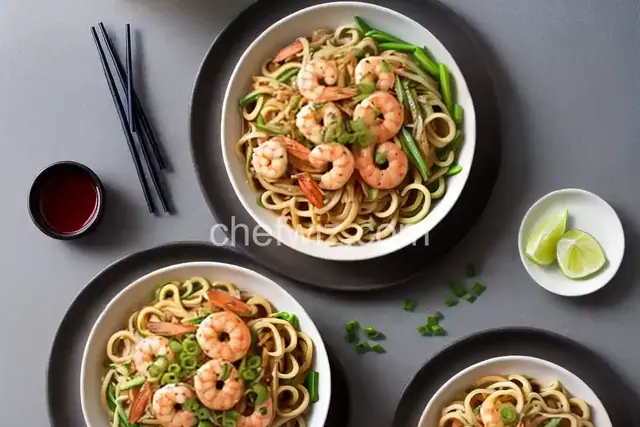 Yaki Udon With Shrimp Recipe