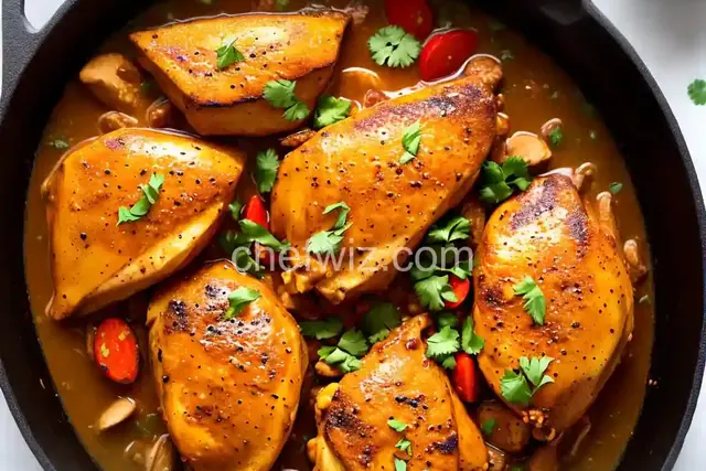 Yellow Chicken Adobo