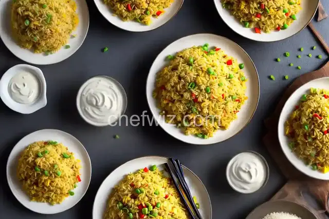 Yellow Chinese Fried Rice