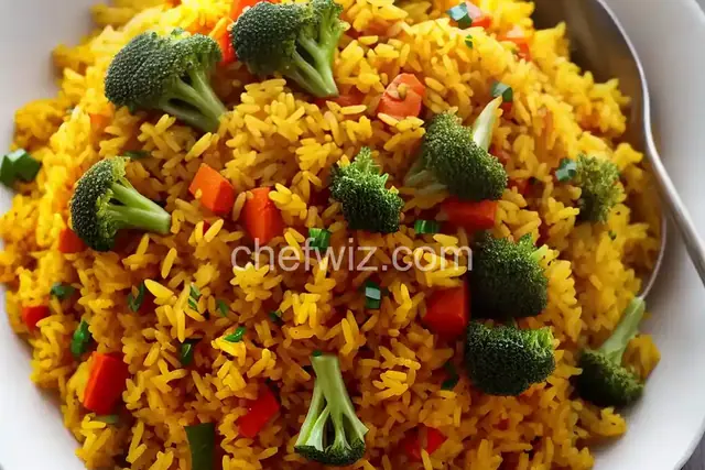 Yellow Rice with Vegetables